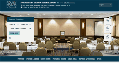 Desktop Screenshot of fourpointstorontoairport.com